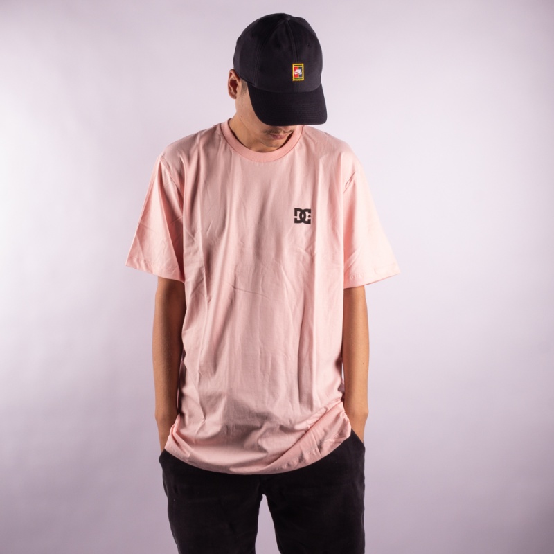 Camiseta Dc Shoes 2 Rosa